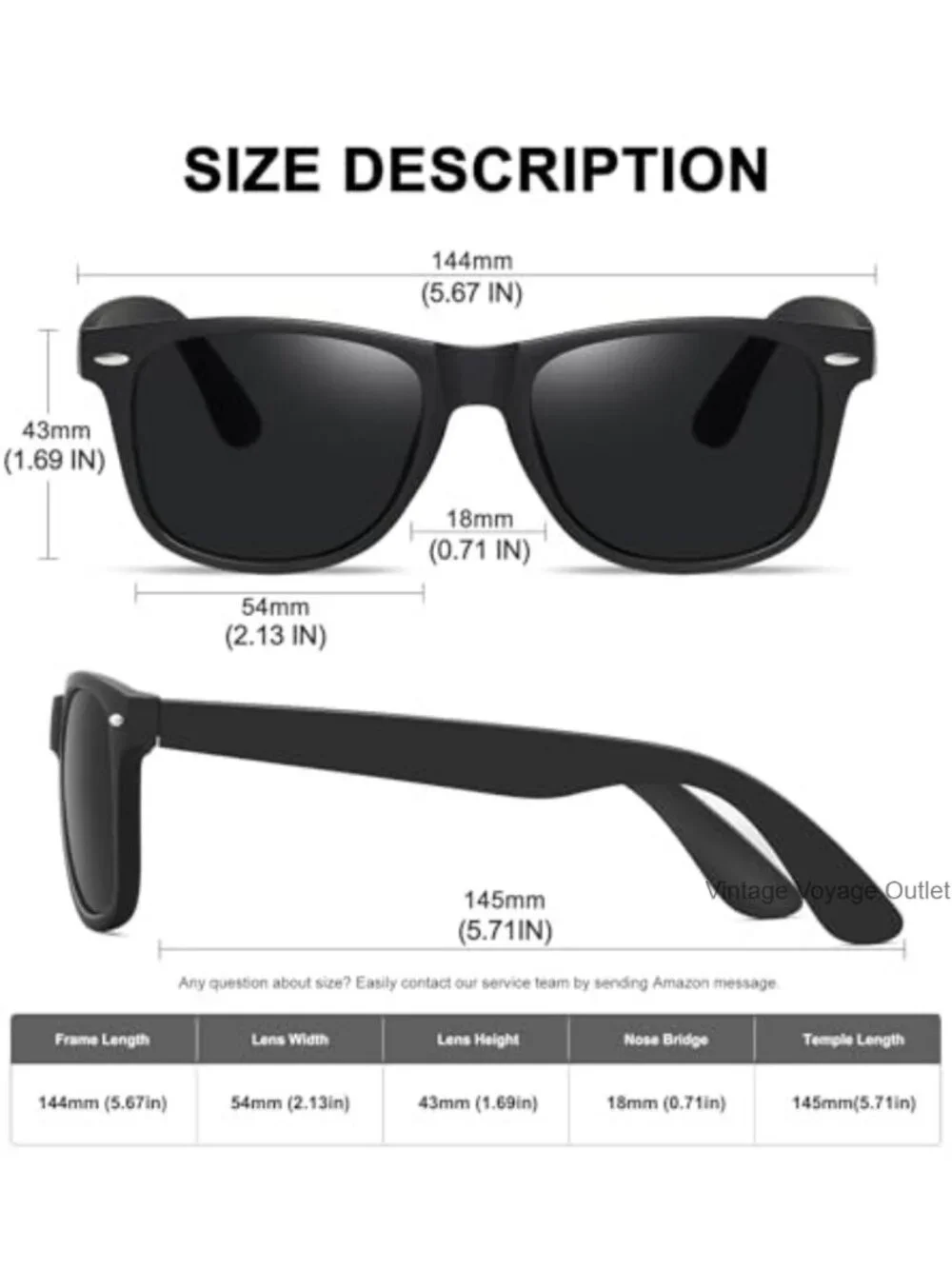Polarized Sunglasses UV400 Protection Driving Retro Square Unisex